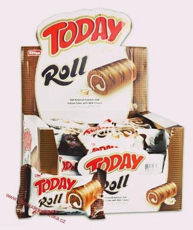 Today Swiss Roll Milk Cream Cake 40g 