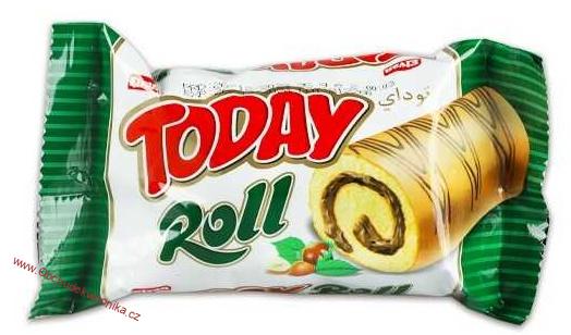 Today Swiss Roll Hayelnut Cream Cake 40g x 24ks 