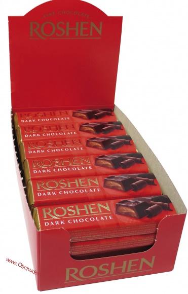 Roshen Dark chocolate Whth cacao fondante 43g x 5ks