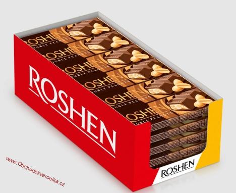 Roshen Milk chocolate Double Peanuts  43g x 5ks