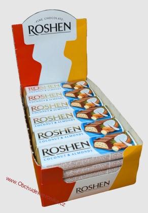 Roshen Coconut & Almonds 38g x 5ks