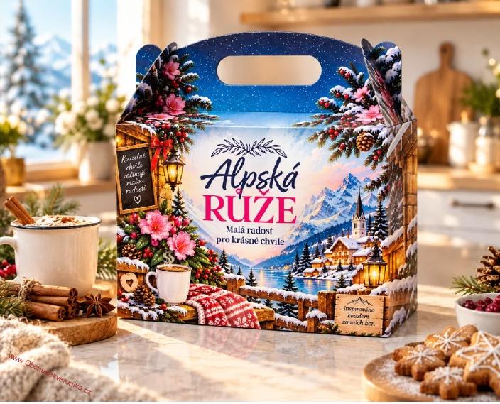 ALPSKÁ RŮŽE - DÁRKOVÝ BOX 255g