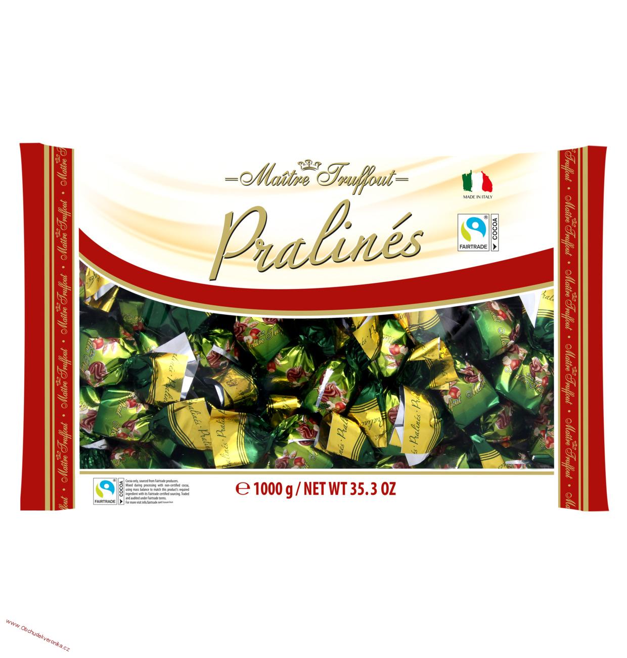 Maitre Truffout Pralines milk chocolate hazelnut & cereals 1kg