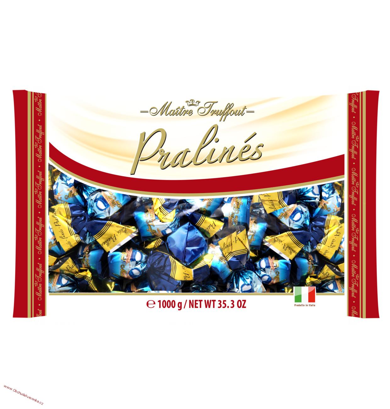 Maitre Truffout Pralines milk chocolate milk cream & cereals 1kg