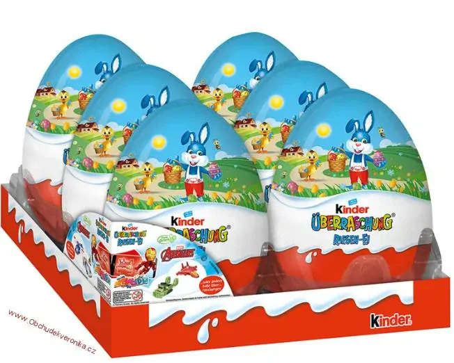 Kinder XL velikonoční vejce pro kluky 220g - DMT 21.08.2025