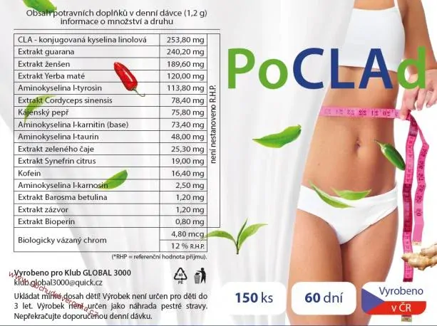 POCLAD EXTRA 150 tablet 