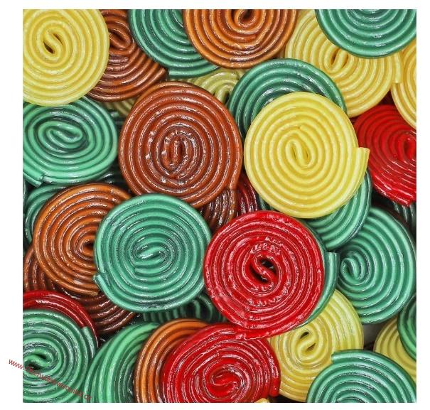 Haribo Bunte Schnecken ovocní šneci vegetariánské - doza 16g x 75 ks