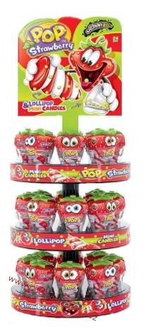 Johny Bee Pop Strawberry 27g