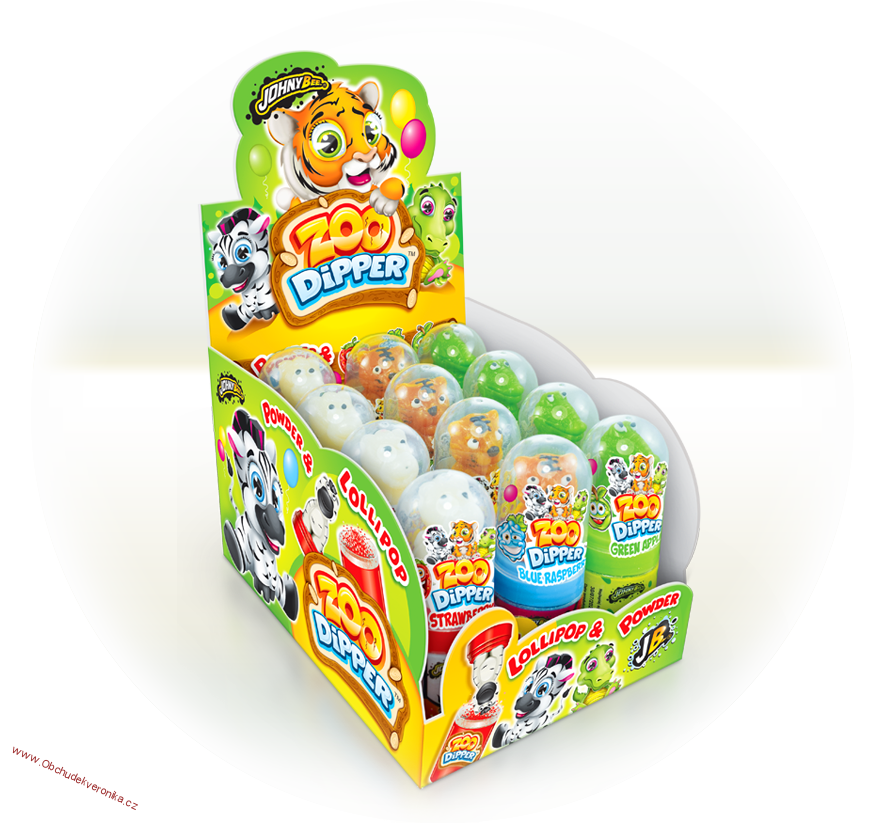 JB Pets Pop Dipper DipLick - lízátko + prásk. prášek 40g 