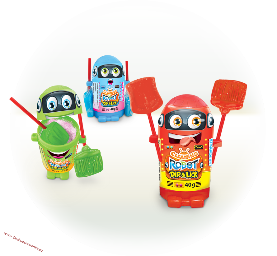 Johny Bee Cleaning Robot Dip & Lick 40g x 12ks