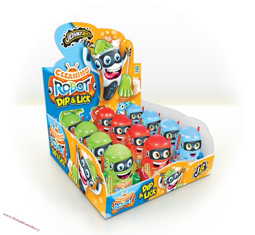 Johny Bee Cleaning Robot Dip & Lick 40g 