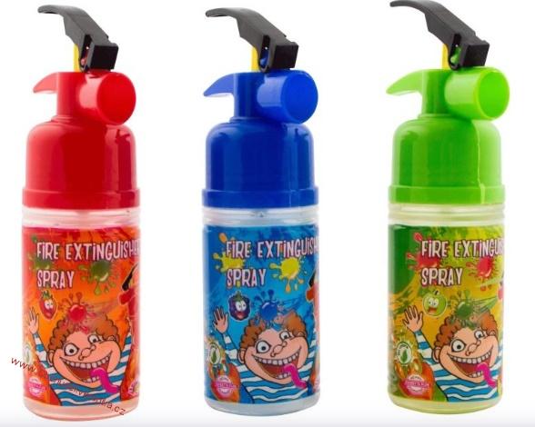 Sweet'n'Fun Spray Candy Hasičák tekuté bonbony kyselé 50ml x 20ks