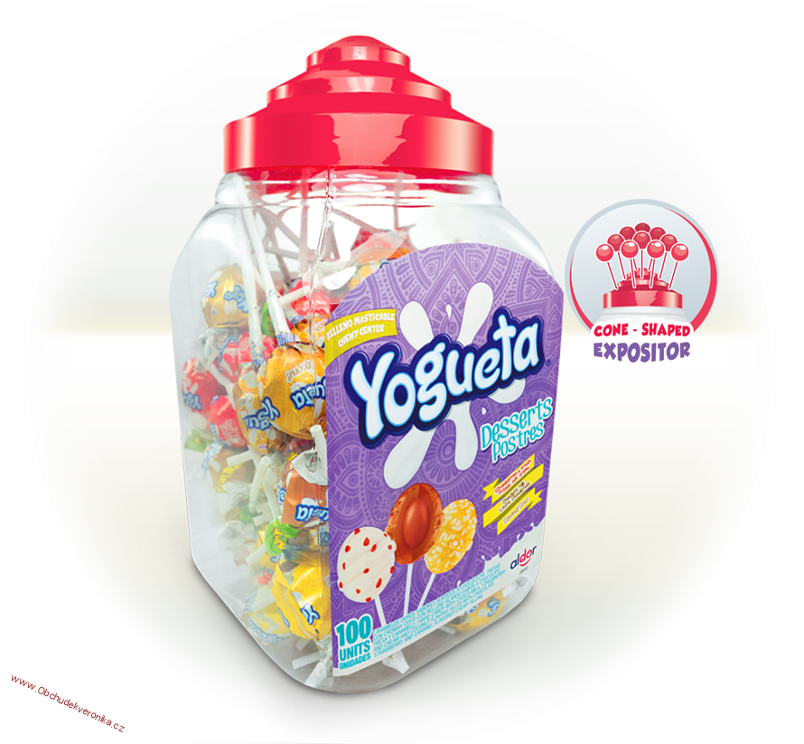 Pin Pop Yoguetta Desserts Postres 18g x 10ks