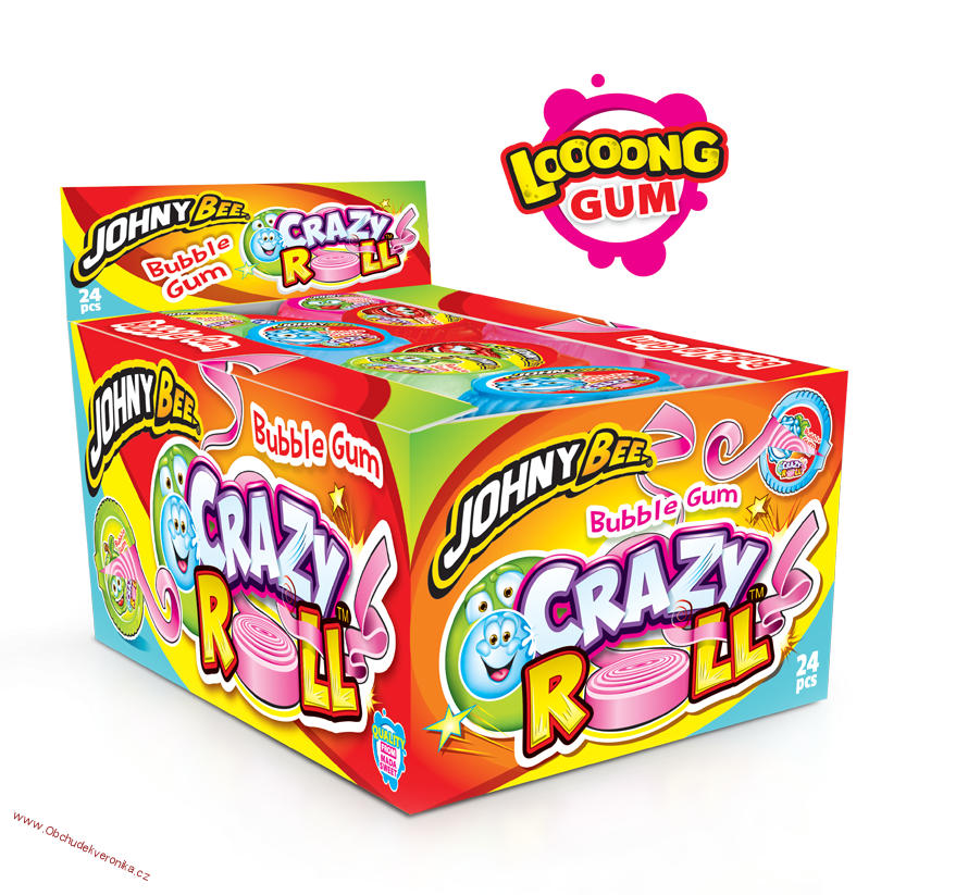 Johny Bee crazy roll 15g x 4 ks