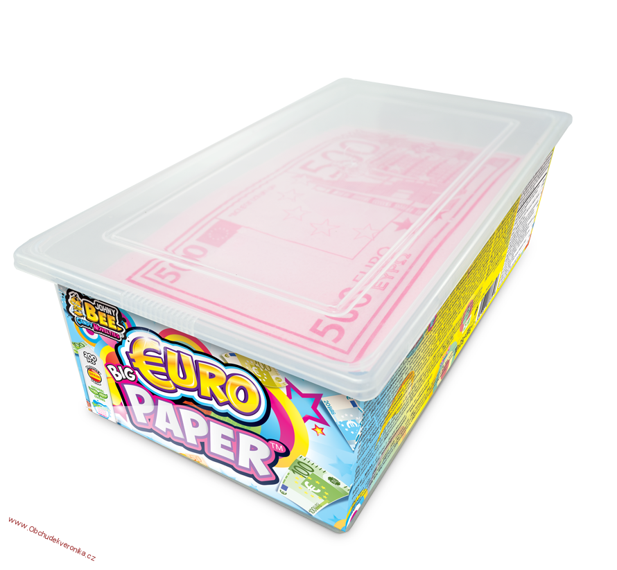 JOHNY BEE EURO bankovky - maxi 2,5g x 10ks