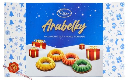 Deva Arabelky polomáčené želé v hořké čokoládě 235g