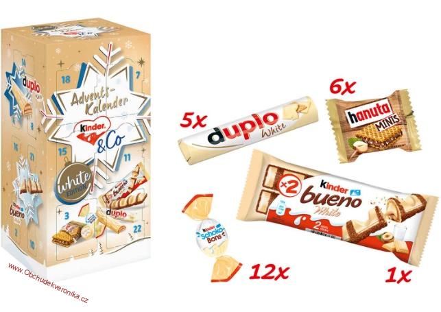Kinder & Co. White Adventskalender 263g