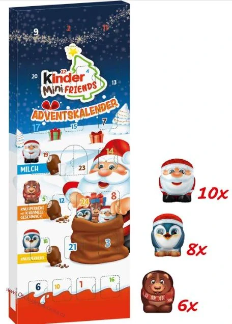 Kinder Adventní kalendář 146g - DMT 20.04.2025