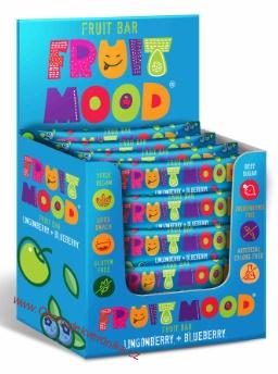 Ovocná tyčinka Fruit Mood Brusinka-Borůvka 20g