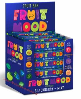 Ovocná tyčinka Fruit Mood Ostružina-Máta 20g - DMT 10.05.2025
