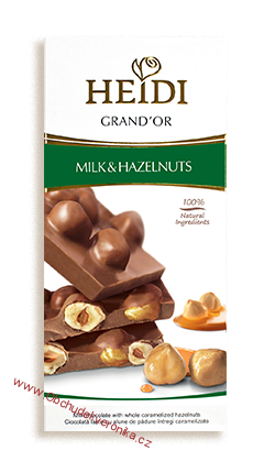 Heidi Golden Milk & Hazelnuts 100g