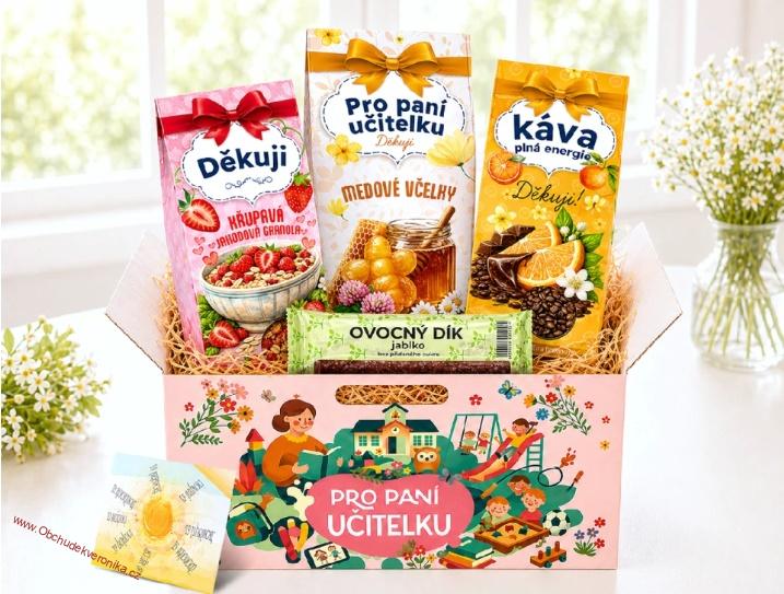 DÁRKOVÝ BOX DĚKUJI ZA KRÁSNOU ŠKOLKU