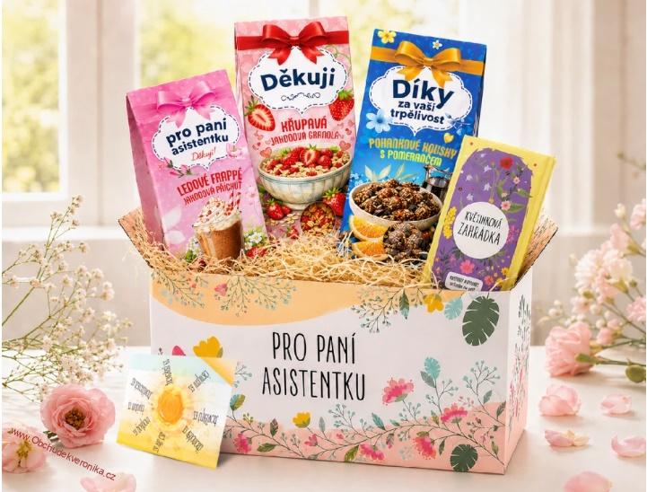 DÁRKOVÝ BOX PRO PANÍ ASISTENTKU