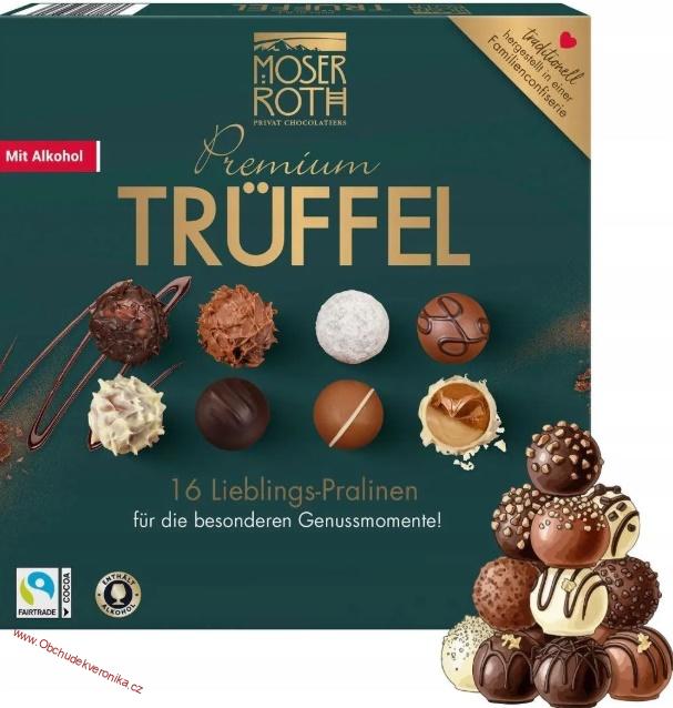 Moser Roth Trüffel premium - s alkoholem 200g