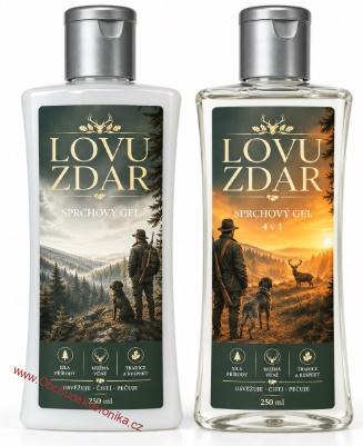 Kosmetická sada Kniha pro myslivce – 2x sprchový gel 250 ml