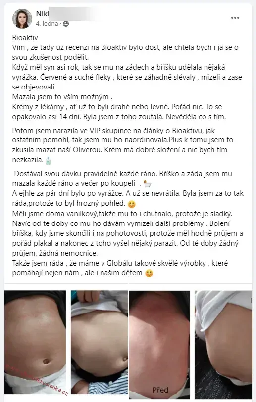 Bioaktiv klasik family vanilka 375g
