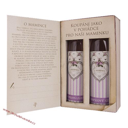 Dárkové balení kosmetiky - kniha pro maminku