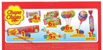 Chupa Chups Adventní kalendář 210,6g - DMT 03/2026