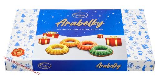 Deva Arabelky polomáčené želé v hořké čokoládě 235g