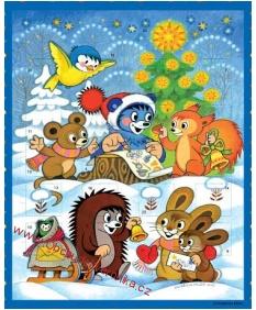 Wissa Adventní kalendář zvířátka v lese 50g - DMT 30.06.2027