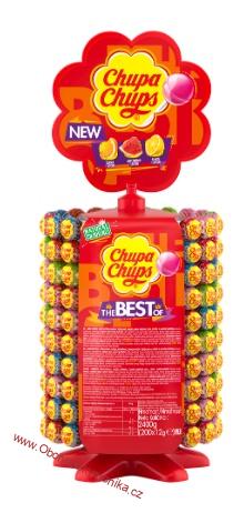Chupa Chups Best of lízátka 12g x 200ks stojan