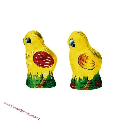 Chocoland figurka z mléčné čokolády - kuřátko - 12g x 5ks