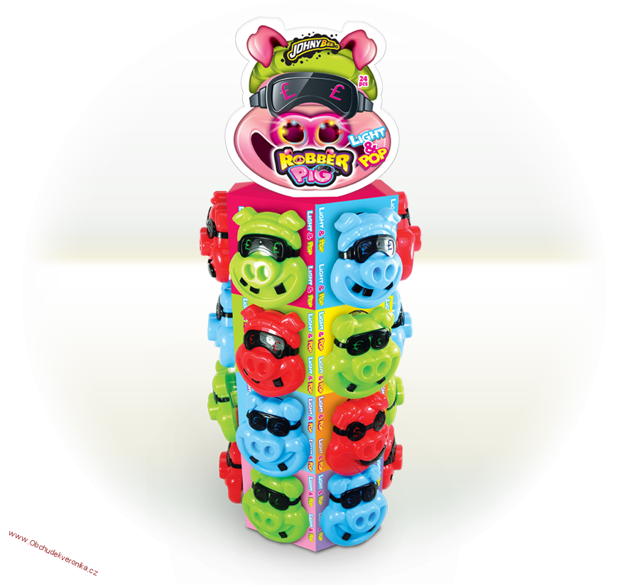 Johny Bee Pop Strawberry 27g