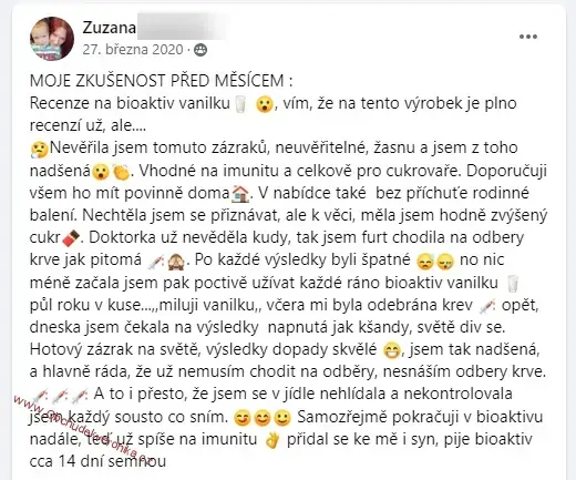 Bioaktiv klasik vanilka 150g - DMT 13.11.2025