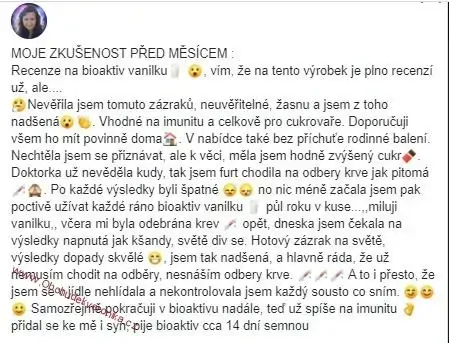 Bioaktiv klasik vanilka 150g - DMT 13.11.2025