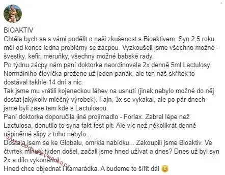 Bioaktiv klasik family bez příchutě 375g