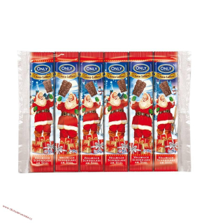 Only Čokoládová lízátka Santa 6x15g - DMT 01.08.2026