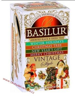 BASILUR Vintage Assorted přebal 15ks x 2g a 5ks x 1,5g - DMT 12.10.2027