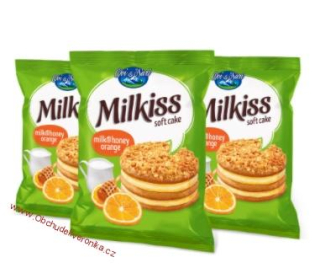 Milkiss Cake 42g MEDOVÝ DORTÍK - POMERANČOVÝ 
