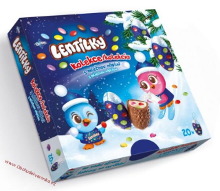 Orion Lentilky Vánoční kolekce s mléčnou náplní 350g - DMT 04/2026
