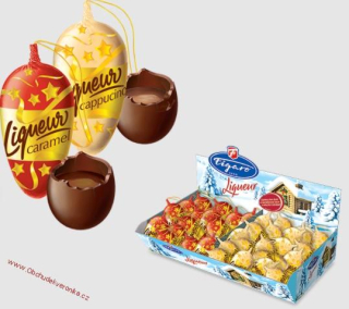 Figaro likérové šišky - cappucino a carmelovým likérem 27,5g x 8ks - DMT 20.11.2026