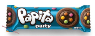 Ozmo Papita Party Kakaová sušenka s hořkou čokoládou 63g 