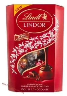 Lindt LINDOR double chocolate 200g 