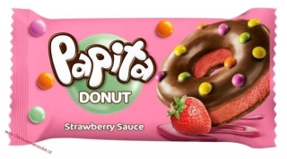 Papita Donut jahodový krém 40g 