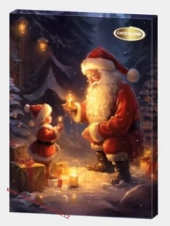 Chocoland Adventní kalendář Santa 50g - DMT 01/2027