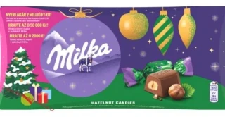 Milka salonky oříškovo-nugátové 255g